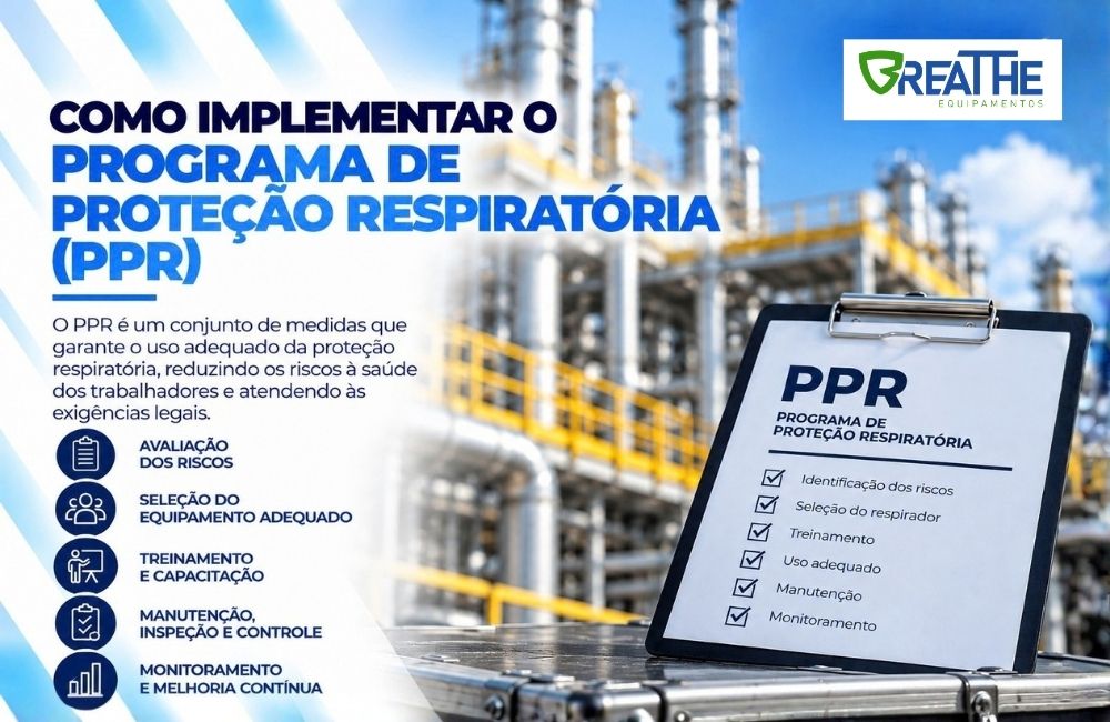007 como implementar o programa de protecao respiratoria ppr