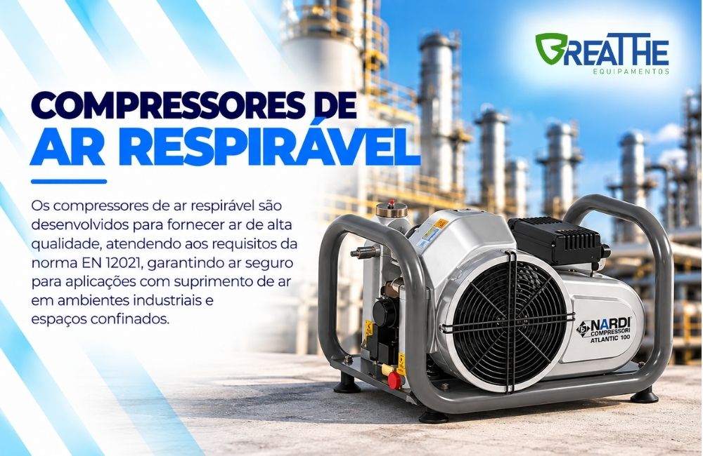 018 compressores de ar respiravel
