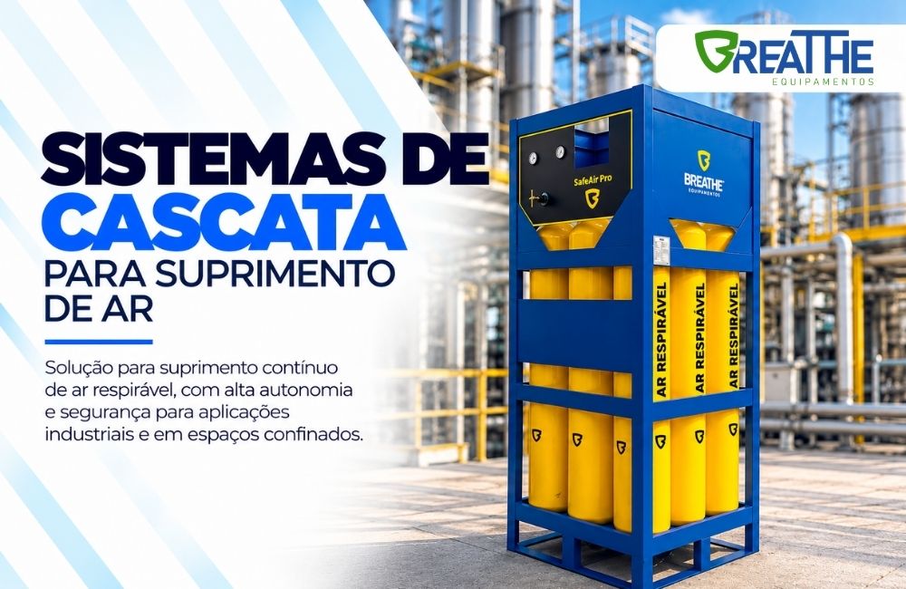 056 sistemas de cascata para suprimento de ar