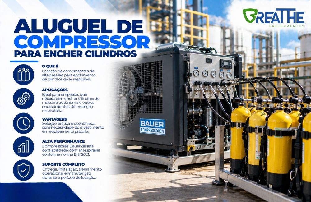 136 aluguel de compressor para encher cilindros