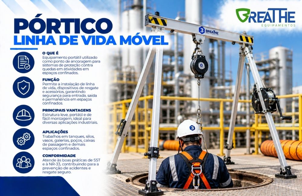 137 portico linha de vida movel