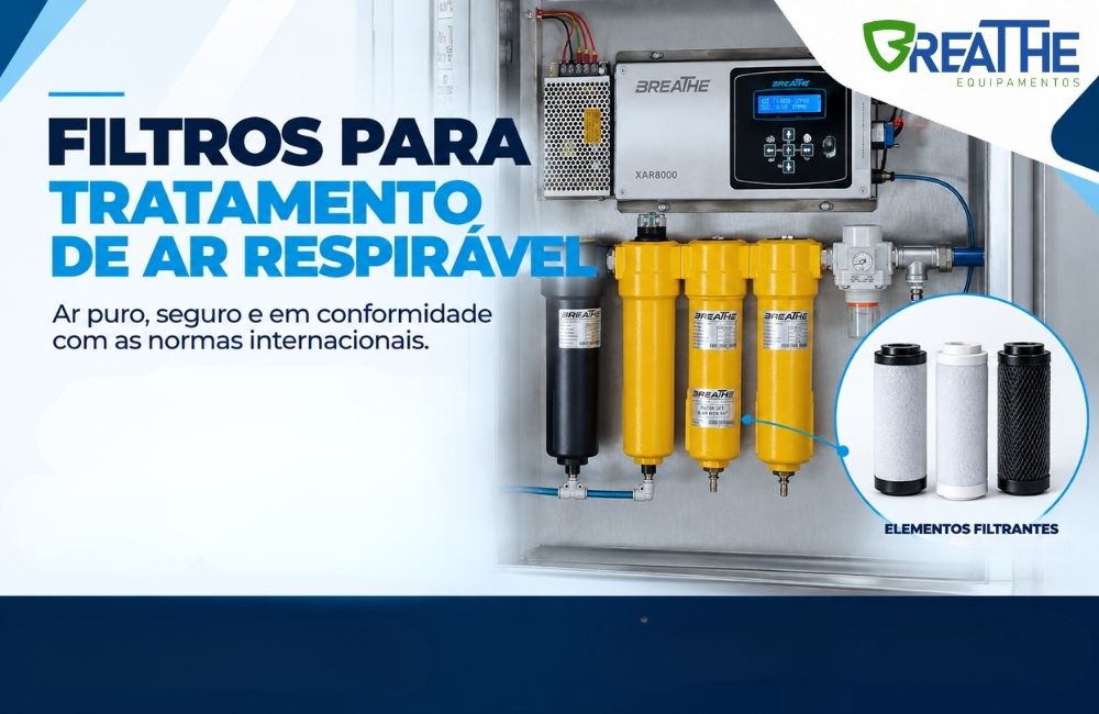 210 filtros para tratamento de ar respiravel