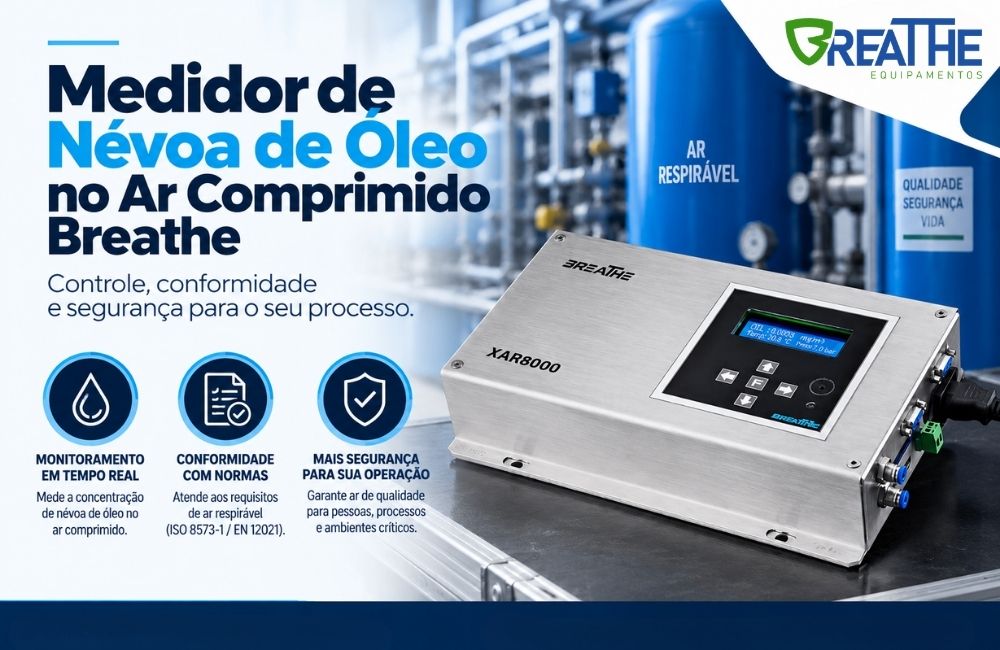 214 medidor de nevoa de oleo no ar comprimido breathe