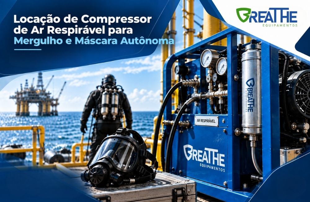 235 locacao compressor ar respiravel mergulho mascara autonoma